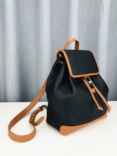 Load image into Gallery viewer, Color Block Classic Women Leather Backpack
