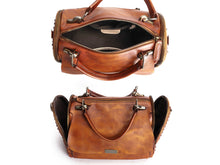 Load image into Gallery viewer, Women Leather Satchel Bag Vintage Handmade Shoulder Crossbody Handbag
