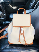 Load image into Gallery viewer, Color Block Classic Women Leather Backpack
