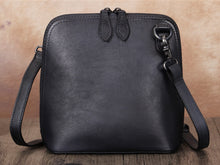 Load image into Gallery viewer, Leather Crossbody Bag Handmade Satchels Small Women Shoulder Purse
