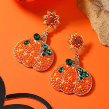 Load image into Gallery viewer, Halloween Pumpkin Earrings Halloween Costumes Party
