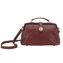 Load image into Gallery viewer, Large Full Grain Leather Doctor Bag
