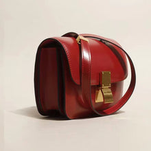 Load image into Gallery viewer, Genuine Leather Minimal Box Crossbody Bag Women Handbag
