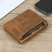 Load image into Gallery viewer, Simple Handmade Genuine Leather Wallet Purse
