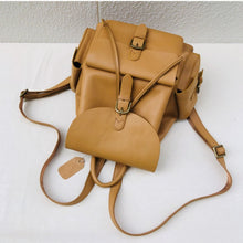 Load image into Gallery viewer, Classic High quality Handmade Women Leather Backpack
