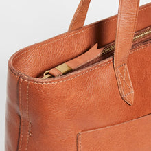 Load image into Gallery viewer, Simple Full Grain Leather Tote Bag
