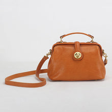 Load image into Gallery viewer, Brown Retro Handmade Small Doctor Bag Handbag Shoulder Crossbody bag for Women
