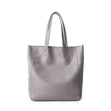 Load image into Gallery viewer, Simple Leather Handbag Full Grain Leather Best Tote Bag For Ladies
