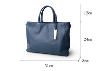 Load image into Gallery viewer, Large Full Grain Leather Tote Handbag

