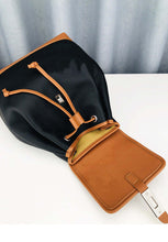 Load image into Gallery viewer, Color Block Classic Women Leather Backpack
