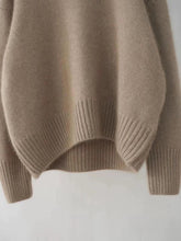 Load image into Gallery viewer, Lazy Warm Simple Turtleneck Sweater knitted Pullover
