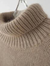 Load image into Gallery viewer, Lazy Warm Simple Turtleneck Sweater knitted Pullover
