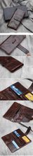 Load image into Gallery viewer, Retro Full Grain Leather Long Purse/Wallet

