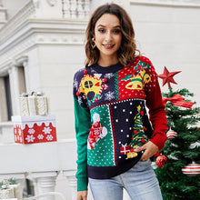 Load image into Gallery viewer, Novelty Casual Loose Knitted Christmas Ugly Sweater
