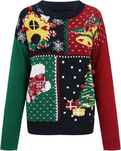 Load image into Gallery viewer, Novelty Casual Loose Knitted Christmas Ugly Sweater
