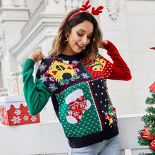 Load image into Gallery viewer, Novelty Casual Loose Knitted Christmas Ugly Sweater
