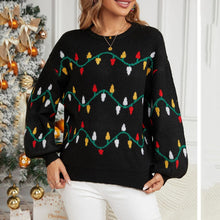 Load image into Gallery viewer, Cute Pullover Sparkly Ugly Christmas Sweater
