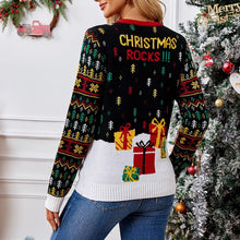 Load image into Gallery viewer, Funny Knitted Ugly Christmas Sweater
