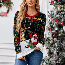 Load image into Gallery viewer, Funny Knitted Ugly Christmas Sweater
