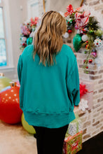 Load image into Gallery viewer, Christmas Candy Cane Sequined Casual Loose Sweatshirt
