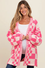 Load image into Gallery viewer, Casual Plaid Loose Knitted Outerwear Cardigan
