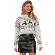 Load image into Gallery viewer, MERRY CHRISTMAS Round Neck Sweater
