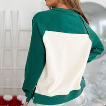 Load image into Gallery viewer, Christmas Tree Sequined Long Sleeve Sweatshirt
