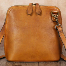 Load image into Gallery viewer, Leather Crossbody Bag Handmade Satchels Small Women Shoulder Purse
