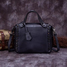 Load image into Gallery viewer, Women Handmade Vintage Leather Satchel Crossbody Bag Shoulder Purses
