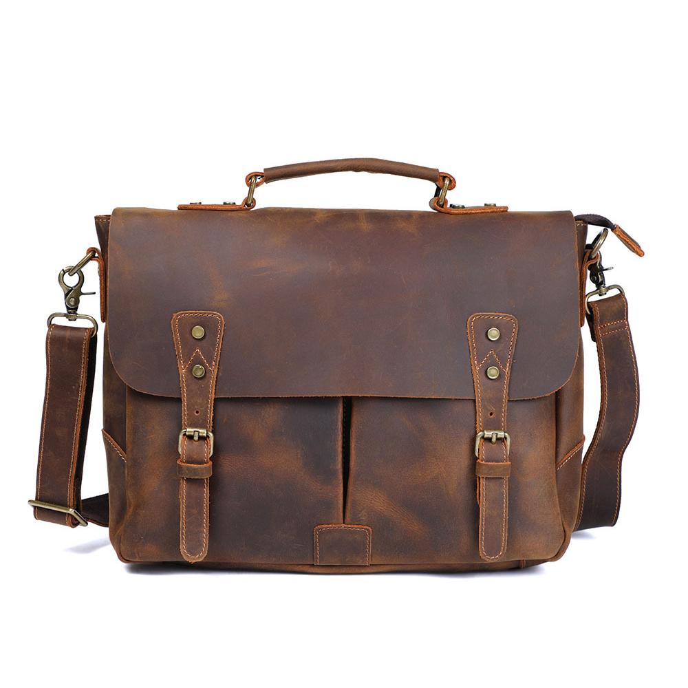 Brown Vinatge Shoulder Bag