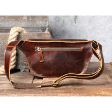 Load image into Gallery viewer, Stylish Vintage Leather Cross Body Bag for Men
