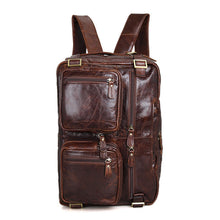 Load image into Gallery viewer, Men&#39;s Business Leather Briefcase Backpack Bags
