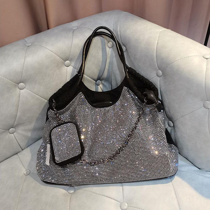 Bling Sparkling Crystals Rhinestone Evening Bag Handbag