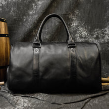 Load image into Gallery viewer, Weekend Travle Leather Bag Large Stroage for Men
