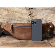 Load image into Gallery viewer, Men&#39;s Leather Simple Sling Bag
