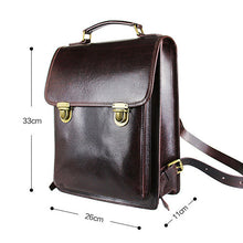 Load image into Gallery viewer, Stylish School Leather Backpack Bag for Women
