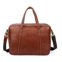 Load image into Gallery viewer, Vintage Leather Portable Briefcase
