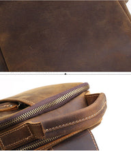 Load image into Gallery viewer, Leather Small Sling Bag for Men
