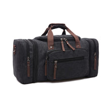 Load image into Gallery viewer, Men&#39;s Oversize Canvas Travel Bags Large Capacity Carry On Luggage Weekend Bag
