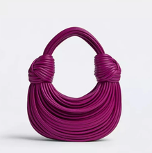 Load image into Gallery viewer, Genuine Leather Double Knot Bag
