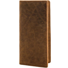 Load image into Gallery viewer, Vintage Slim Cool long Wallet Leather Wallet Bifold Long Wallets
