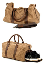 Load image into Gallery viewer, Men&#39;s  Travel Canvas Duffel Bag
