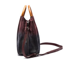 Load image into Gallery viewer, Unique Dyed Leather Women Handbag Purse for Women
