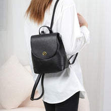 Load image into Gallery viewer, Small Womens Genuine Leather Backpack
