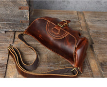 Load image into Gallery viewer, Stylish Vintage Leather Cross Body Bag for Men
