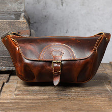 Load image into Gallery viewer, Stylish Vintage Leather Cross Body Bag for Men
