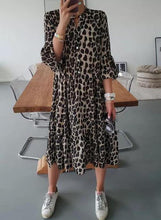 Load image into Gallery viewer, On the Hunt Leopard Print Dress
