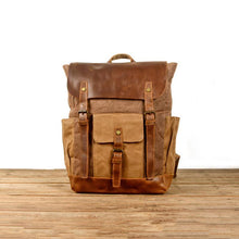 Load image into Gallery viewer, Minnesota Waxed Canvas Rucksack
