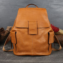 Load image into Gallery viewer, Stylish Ladies Genuine Leather Backpack Purse Rucksack Bag For Women
