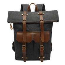 Load image into Gallery viewer, Waterproof  Canvas Backpack
